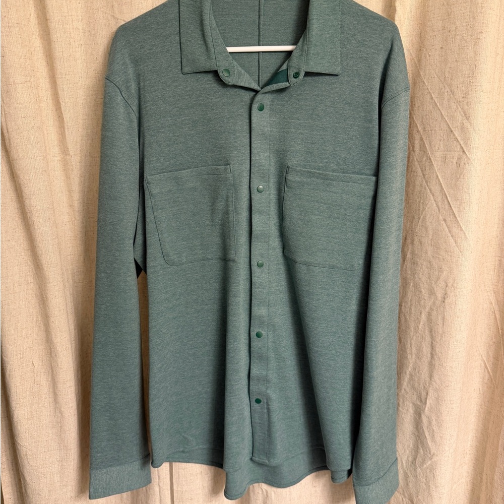 lululemon athletica Green Men's Shirt